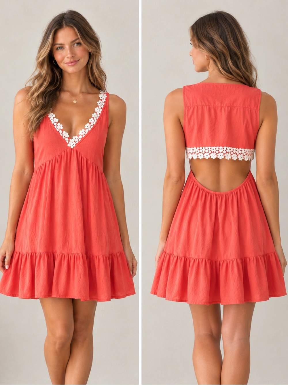 Coral Altar’d State Dress